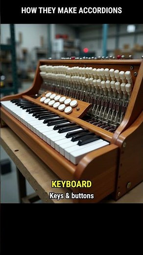 Accordions Have 500+ REEDS Inside... Each One Tuned by EAR! 🎵
