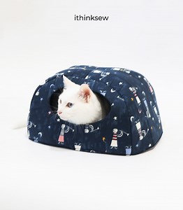 Cat House PDF Sewing Patterns & Video Tutorial (2 Size ) - Etsy