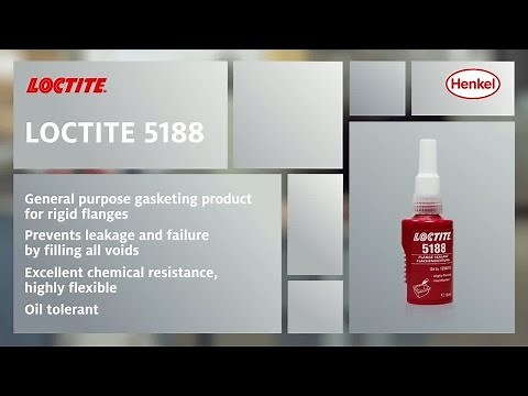 How to use LOCTITE 5188 - Gasketing product