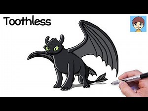 Comment Dessiner Krokmou facilement – Dessin Facile a Faire - Dessin Dragons 3