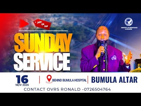 BUMULA ALTAR SUNDAY SERVICE II 16 NOVEMBER 2025