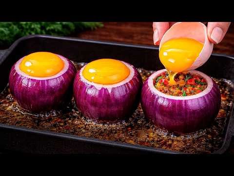 Onions that drive everyone crazy! Few people know this recipe! Delicious, just like in a restaurant.