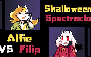 FNF周五夜放克：万圣节演唱会，Alfie VS Filip！