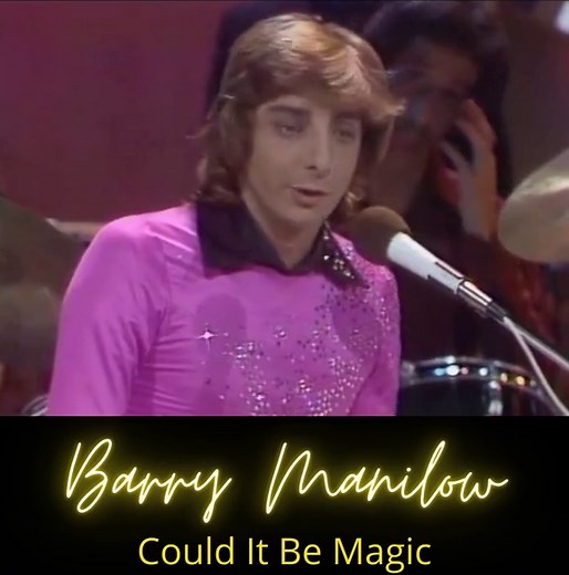 Barry Manilow Could it be magic Part 1 #barrymanilow #chopin #chopinprelude #coulditbemagic