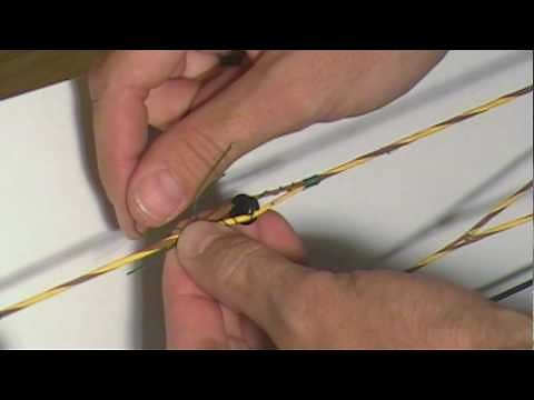 How to Serve/Tie a Peep Sight in a Bowstring
