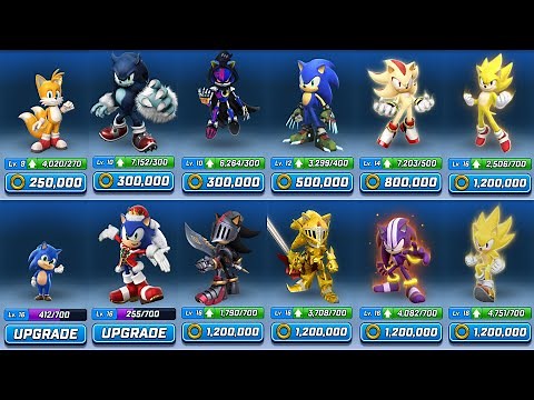 I Became a Champion with My Top 12 Special Characters! | Sonic Forces Speed Battle (6000 Trophies)