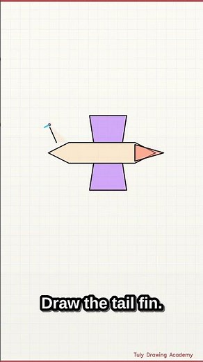 How to Draw an Airplane | Easy Step by Step | Tuly Drawing Academy #shorts