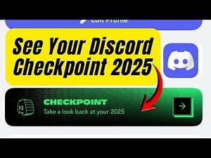How To See Your Discord Checkpoint 2025 | New Discord Wrapped Tutorial (Discord Recap)