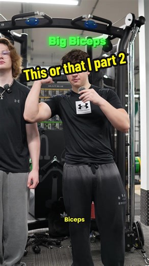 Comparing Ryan's Triceps to My Big Biceps