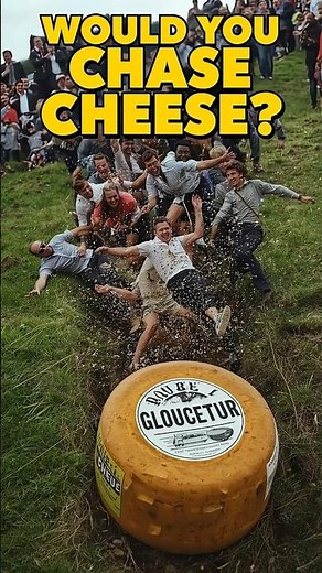 Would you chase cheese down a hill? | Coper's Hill Cheese Rolling