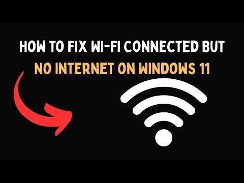 How to Fix Wi Fi Connected But No Internet on Windows 11