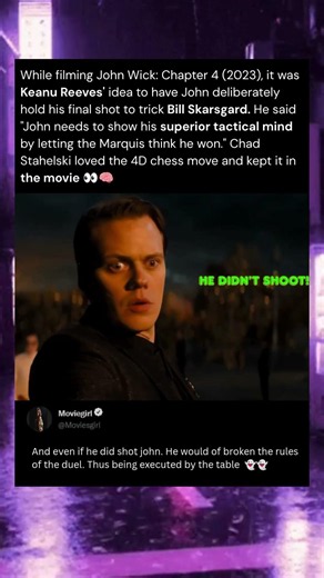 When Keanu Reeves Pulled Off the Most savage Movie Twist Ever in John Wick (2023) #johnwick #shorts