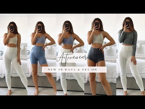 ACTIVEWEAR HAUL & TRY ON | GYMSHARK, NIKE & MORE | Rachel Holland