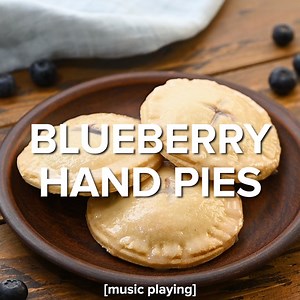 1.3K views · 40 reactions | Recipe here -> https://amandascookin.com/4-ingredient-blueberry-hand-pies/ Making blueberry hand pies is fun and easy to do, and using a refrigerator pie crust dough cuts down on the work. These little blueberry pies are great for portioning your desserts too! | Things I Love | Facebook