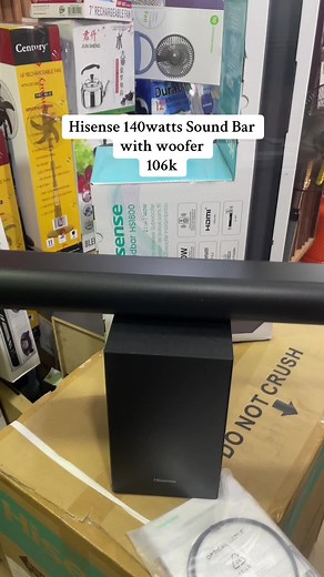 Discover the Hisense 140W Sound Bar with Woofer