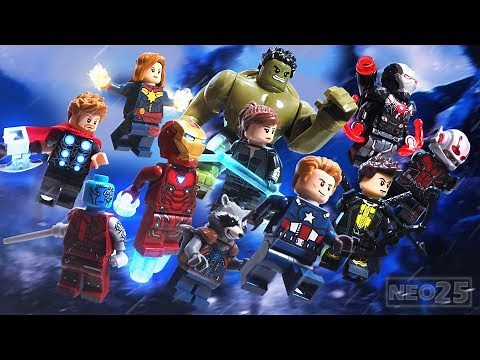 Avengers Endgame Teaser Trailer Lego Stop Motion
