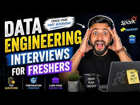 Crack Data Engineering Interviews GUARANTEED 😱 | Freshers Questions That Get You Hired (2026)