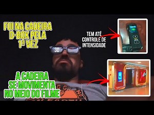 I WENT IN THE CHAIR THAT MOVES ACCORDING TO THE MOVIE FOR THE FIRST TIME | D-BOX 3D CINEMA