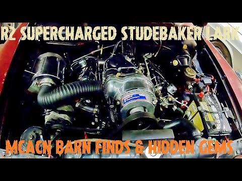 1963 Studebaker SUPER LARK with Paxton Supercharged 289 at MCACN Barn Finds and Hidden Gems 2019