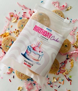 Birthday Cake Cookie Scented Wax Melts – Dessert Candle Embeds - Etsy