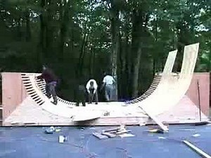 Building a Halfpipe