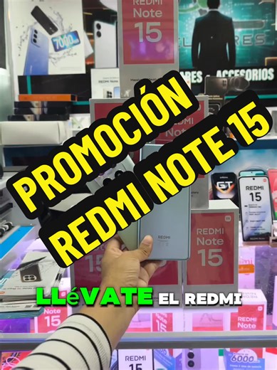 Promoción del Redmi Note 15 en La Paz, Bolivia