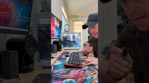 This gaming keyboard is super quiet!