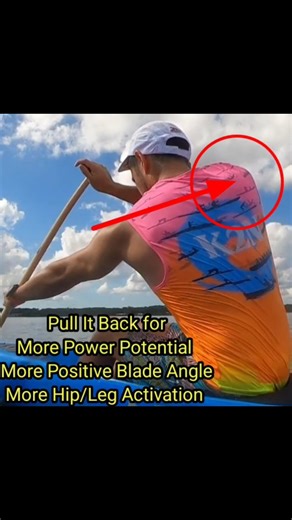 K2N ONLINE PADDLE SCHOOL on Instagram: "Any idea that limits your motion, limits your power output. Paddlers commonly try to throw both shoulders in and out of a stroke but miss out on true rotational forces this way. Turning your body connects your legs+hips, and primes you for very high levels of pushing+pulling power using the whole body. Use your hips to propel the shoulder forward! It's all a game of leverages... utilize them and go faster! K2NONLINEPADDLESCHOOL.COM"