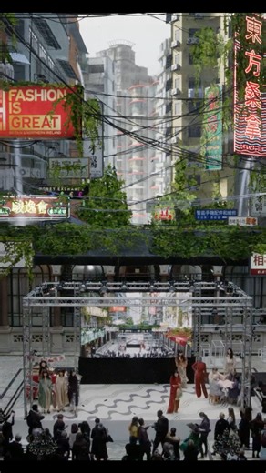 Fashion Innovation Agency on Instagram: "Creating a Metaverse at London Fashion Week reimagined the fashion show as a live, immersive experience developed in collaboration with designer @steventaistudio ​ Working alongside Steven Tai and @ilmxlab FIA explored how real-time digital augmentations could expand how fashion is presented on the catwalk. Physical garments and live digital elements evolved together, transforming the space in real time.​ ​ The project connected fashion, cinema and game t