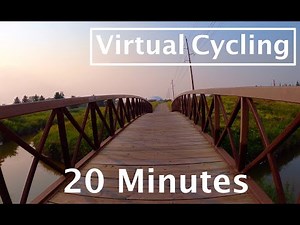 Virtual Cycling Video - 20 Minutes - No Music - Part 1