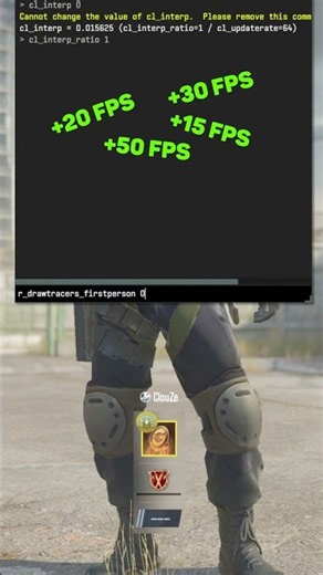 TOP 5 console commands to boost FPS in CS2 #cs2 #consolecommands #fps #optimization #guide