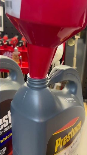 MIXING UP 50/50 Coolant from concentrate quick and simple