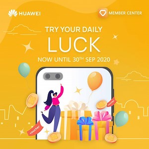 ⭐Visit Member Center app everyday to join the daily lucky draw! You might be the lucky one to win HUAWEI MatePad Pro, HUAWEI FreeBuds 3i, HUAWEI Band 4 & more from us! ⭐ | Huawei Mobile