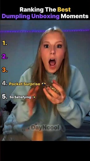 Ranking The Best Squishy Dumpling Glitter Reveal Moments✨ #shorts #unboxing #squishytoys #satisfying