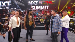 37K views · 725 reactions | Here are the men's teams for Showdown: TEAM NXT: Ricky Saints, Trick Williams, Je'Von Evans and Myles Borne TEAM TNA: Mike Santana, Frankie Kazarian, Moose, and Leon Slater | WWE United Kingdom | Facebook