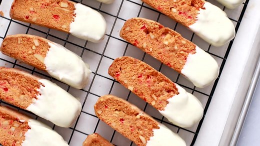 Cherry Almond Biscotti - Culinary Hill.mp4