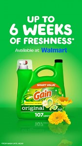 The laundry detergent that'll have people asking you what you're wearing | Gain