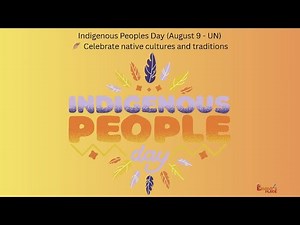 Indigenous Peoples Day | Why It Matters | Fun Facts for Kids