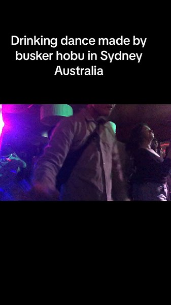 Drinking dance made by busker hobu in Sydney Australia #sydney #australia #drinking #korean
