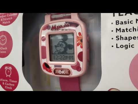 VTech Minnie Mouse Learning Watch at Walmart Supercentre at Square One Shopping Centre Mall