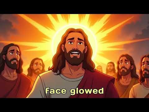 Jesus Glows on the Mountain | The Transfiguration: | Kids Bible Story | Matthew 17