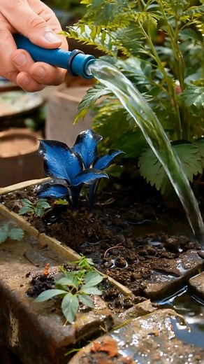 15K views · 145 reactions |  The Blue Hosta transforms shade into beauty with its rich blue foliage.  Just plant, water, and watch it thrive — incredibly easy to grow. ❄️ Comes back stronger each season as a hardy perennial.  Perfect for pots, pathways, and shaded landscapes. Add this rare blue accent to brighten your garden naturally. #hosta #hostaseeds #seedstarting #GrowWithMe #AutumnFreshness #plantok | StarryGlade.Garden | Facebook