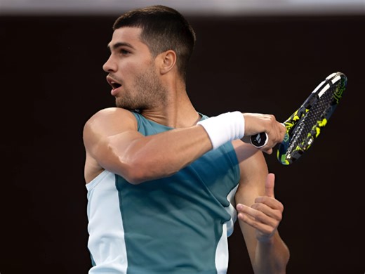 Carlos Alcaraz starts 2025 Australian Open with commanding victory over Alexander Shevchenko | The Express Tribune