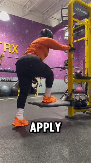 I’m Trying The Step Up Machine AGAIN! 😩🙏🏾 #fitnessjourney #workoutmotivation #planetfitness