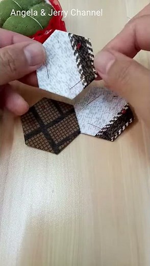 English Paper Piecing Hexagon Part 2 / 六角形祖母花园制作分享 2 #shorts