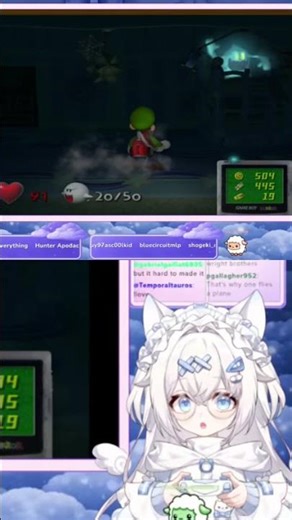 True Pain Of Loss #vtuberclips #vtuber #gaming #letsplay #luigismansion #gamecube #retro #emulator