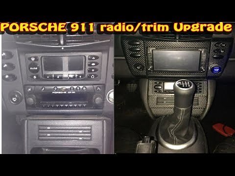 Porsche 911 (996) radio and trim upgrade