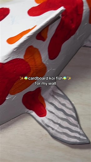 Cardboard Koi Fish: Easy DIY Craft Tutorial