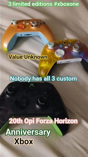3 Limited edition #xboxone #controller all lightly custom #controllermods #gaming #moddedcontrollers