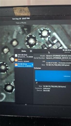 Tesla EMMC firmware dump isp extraction